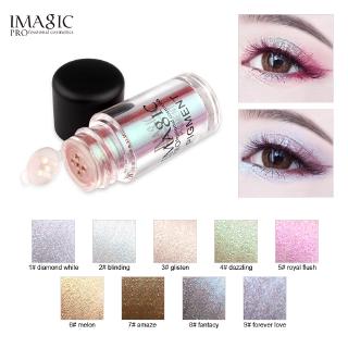 IMAGIC Lançamento Sombra de Olho com Glitter Metálico / Pó Solto à Prova D’água / Pigmento Brilhante Colorido Maquiagem (6)