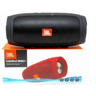 Caixa de Som Portátil Charge 3+ Mini Bluetooth Caixinha Alto Falante SD Pen Drive Radio FM Sem Fio