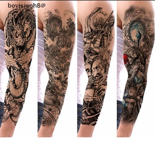 boyisienhB@ transfer fake flash tattoo arm sleeve men big body art temporary tattoo sticker *On sale (4)