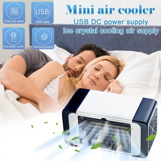 Mini Condicionador De Ar Refrigerado A Água Recarregável Por LengFJ