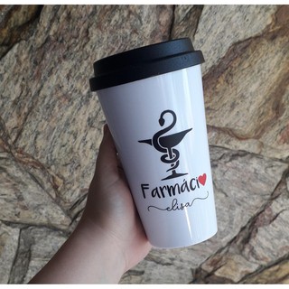 Copo Café Personalizado Bucks Plástico 500ml Escolha Sua Arte (Frase / Nome/ Desenho/ Sua Logo) (5)