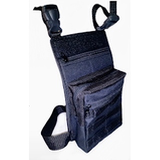 bornal pochete bolsa com coldre de pistola tira modular para cinto tático com tirar de perna