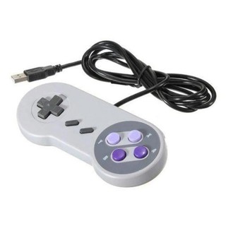 Controle Joystick USB tipo Super Nintendo SNES Retro Mario Kart (1)