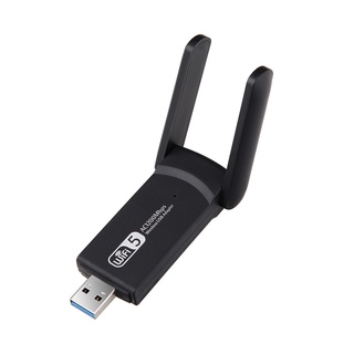 5G 1200Mbps Dual-band Wireless USB Wi-Fi Adapter Internet Adapter for Home Computer