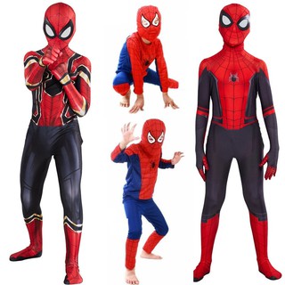 Roupa fantasia homem aranha infantil Traje Cosplay Infantil Homem-Aranha Para Longe De Casa (1)