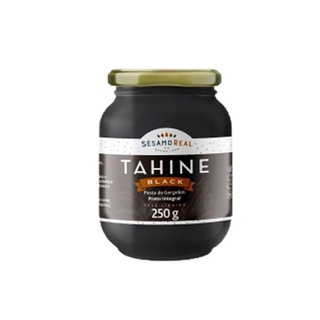 Creme de Gergelim Preto Tahine Black Sésamo Real 250g - Nature Alimentos