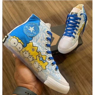 Tenis All Starr Os Simpsons Converse Cano Alto (1)