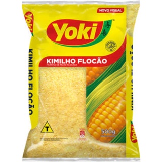Kit C/ 2 Sacos Farinha de Milho Flocada 500g