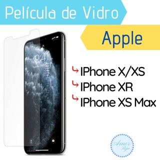 Película de Vidro para Iphone X / XS / XR / XS Max protetor de tela para celular smartphone