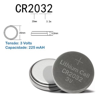 Bateria 3v CR 2032