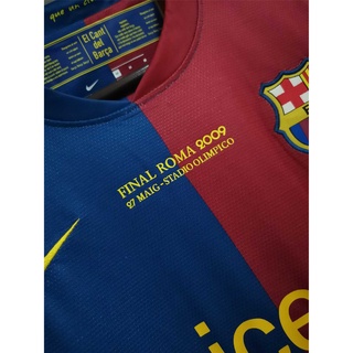 09-10 Camiseta De Futebol Barcelona Home Retrô Messi (5)
