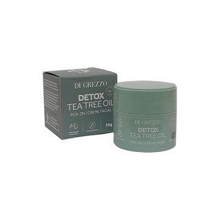 Creme Facial Detox Tea Tree Oil - Di Grezzo 50g