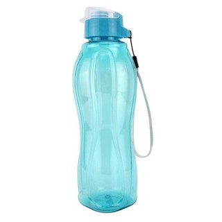 Garrafa Squeeze garrafinha de água 830ml Plástica Com Alça Academia Livre de BPA Estilo Tupperware