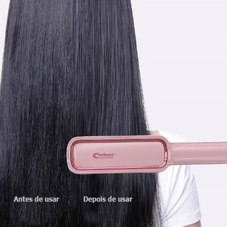 Escova El Trica Para Alisadores De Cabelo Pente Para Alisamento De Cabelo Ferramentas Hair Straightening Comb (5)