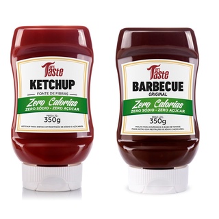 Ketchup + Barbecue Sem Açúcar - 350g - Mrs Taste