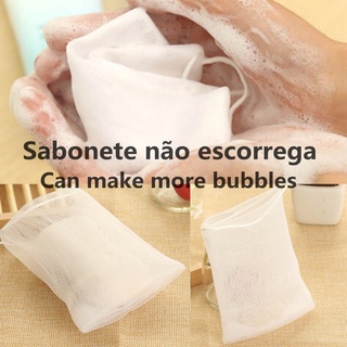 Esponja para banho de fibras Tome um banho Sabão