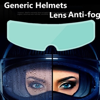 Transparent Motorcycle Helmet Anti-fog Film / Rainproof Film, Protective Lens Film Motorcycle Accessories