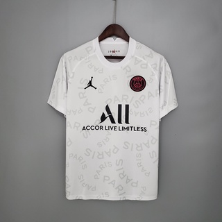 2021 Camisa De Futebol Psg Treino Branca