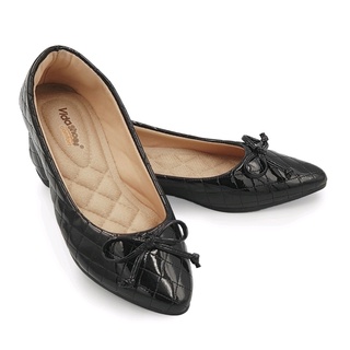 Sapato Sapatilha rasteirinha verniz metalassê linha confort Bico Fino (1)