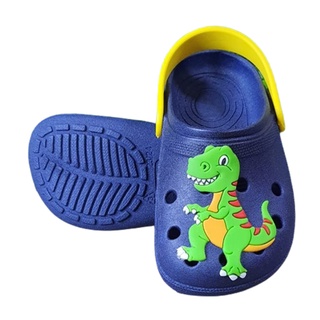 Papete crocs infantil sandalia personagens dinossauro babuche leve confortavel antiderrapante