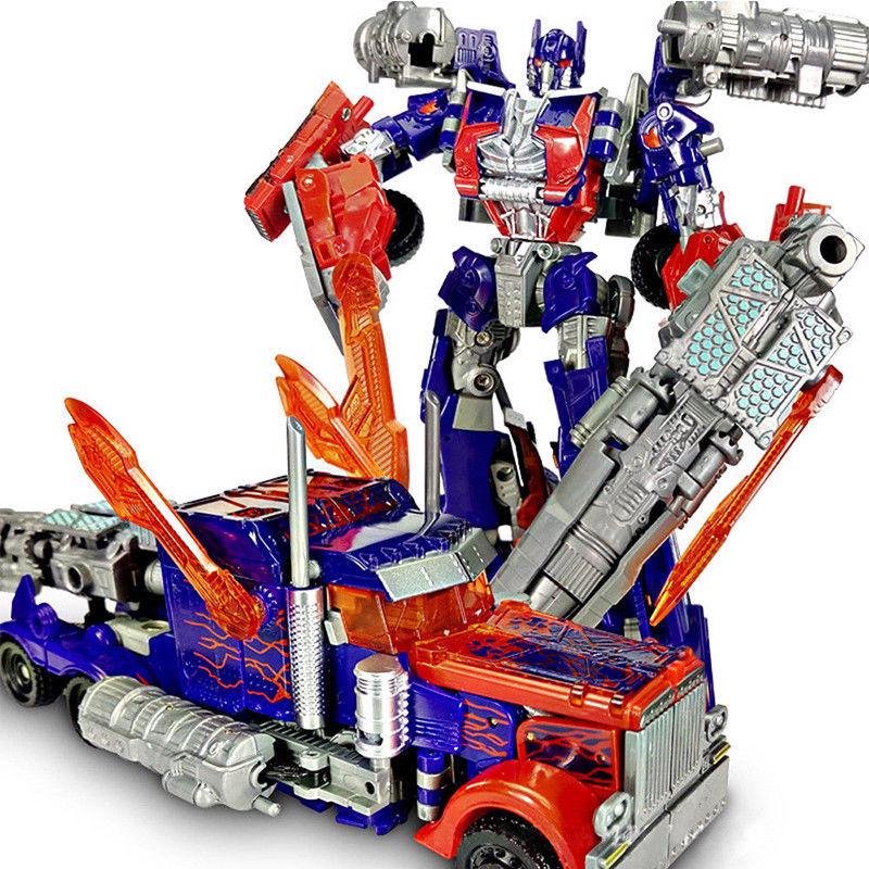 Brinquedo Grande Transformers Optimus Prime Bumblebee Robôs Carro Caminhão De @ @ For @ @ Mado (6)