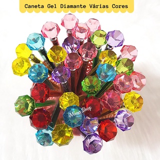 iMimo Shop - Caneta Diamante Colorido Ponta Diamante em Gel 0.5mm