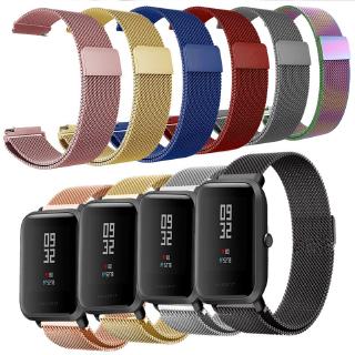Milanese Loop Watch Band For Amazfit Pace Bip S Band Stainless Steel Milanese Bands Galaxy 46 Mm 20 Mm 22 Mm 18 Mm 24 Mm