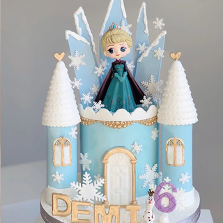 Brinquedos De Princesa Q Posket Frozen Elsa Anna Cinderela Belle Modelo Bolo Topper Figuras De Ação (5)