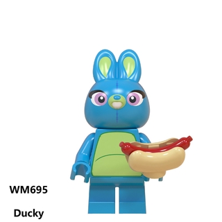 Blocos De Construção Boneco Buzz Lightyear Woody Toy Story Wm6060 (6)