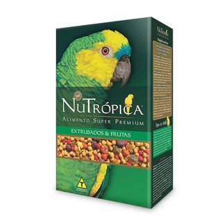 Ração Nutrópica Para Papagaios Extrusados E Frutas 300g
