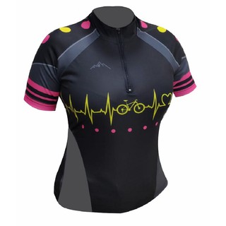 Camisa de ciclismo ciclista mtb batimento cardiaco