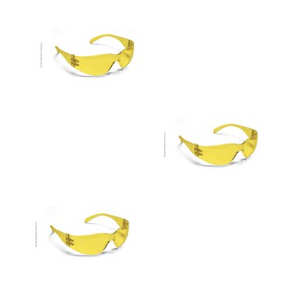 Kit 3 Óculos de Proteção Spada - Amarelo