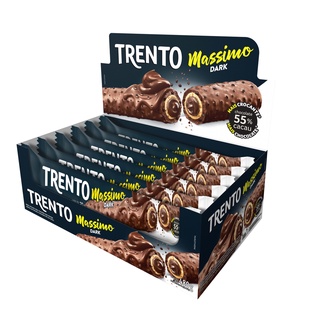 CHOCOLATE TRENTO MASSIMO DARK 16 UNIDADES PECCIN - CLICKLOTUS