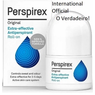 Perspirex Original - 20ml hiperidrose bromidrose sudorose intensa antitranspirante oficial