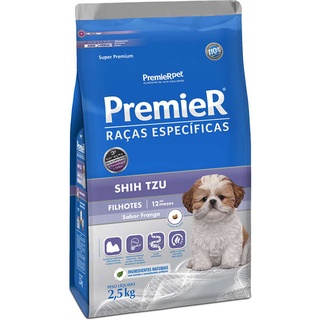 Ração Premier Pet Raças Específicas Shih Tzu Filhote 2.5 kg