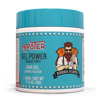 Gel Power Hipster 500g - Barba Forte