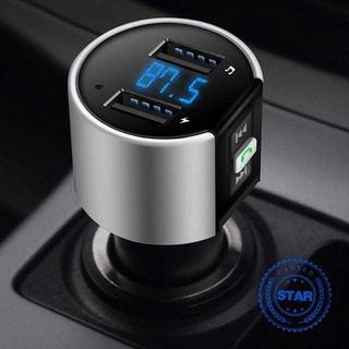 Kit Mãos Livres para Carro Bluetooth Sem Fio Transmissor Rádio Usb Player Mp3 Fm F0H3
