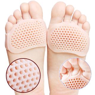 Silicone Gel Padded Forefoot Insoles / Health Care Massage insoles for feet / Breathable Gel Foot Cushion