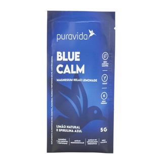 Sache 5g Blue Calm Pura Vida - Spirulina Azul + Triptofano