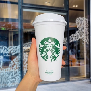 Copo De Mão Confortável Starbucks Fosco Com Sensação E Canudo 500ml (2)