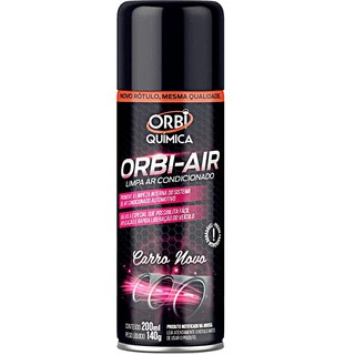 Limpa Ar Condicionado Orbi Fragrância Carro Novo Aroma 200ml (1)