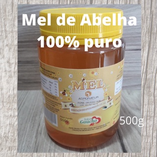 Mel de Abelha 100% puro 500g