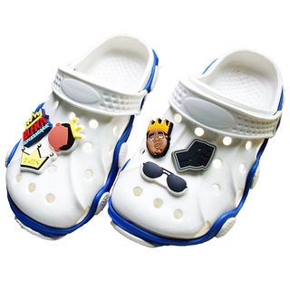 Chaveiro De Sapato De Pvc Tipo Rapper / Acessórios De Sol De Sol Para Sandálias Crocs Jibbitz X-mas / Presente (2)