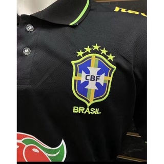 Camisa Camiseta Polo de Time Seleção Brasileira Brasil 20/21 Lançamento 2021 (6)