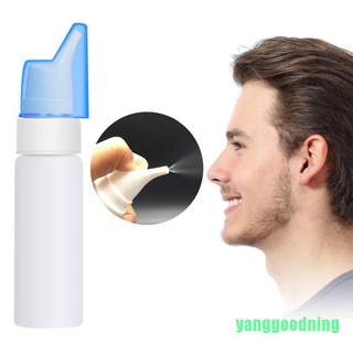 Yanggoodning 70 ml Hdpe Garrafa Spray Nasal De Plástico Durável Para Lavagem Do Nariz / Bomba De Mão
