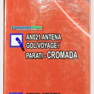 Antena Telescópica Cromada Gol Quadrado Voyage Saveiro Antico AN021 (4)
