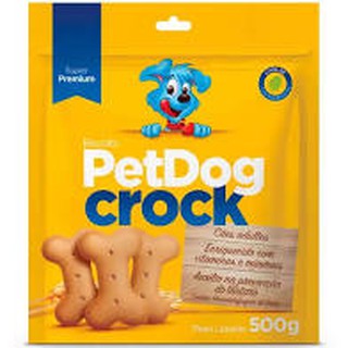 Biscoito Crock 500g Pet dog cao alimento