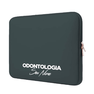 Capa Case Pasta Maleta Notebook Macbook Personalizada Neoprene 15.6/14.1/13.3/12.1/11.6/17.3/10.1 Odontologia 3