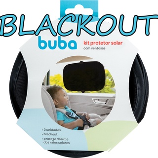 2 Protetores Solar Blackout Carro Bebe Proteção Com Ventosa Protetor Buba