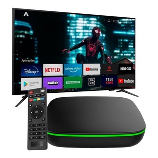 Tv box Smart 4k Pro 8 gb/ 256gb wifi android 11.1 LANÇAMENTO PRONTA ENTREGA (1)